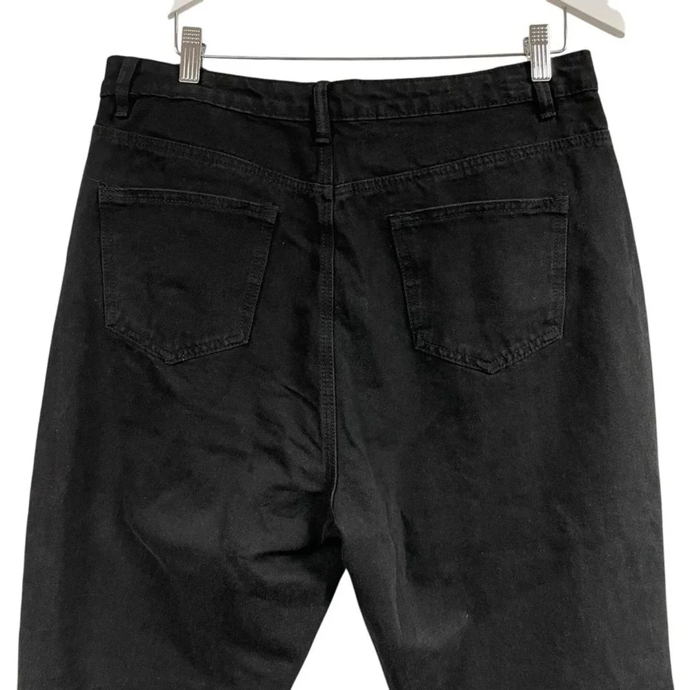 Women's Missguided‎ Black Plus size 14 NWT denim jeans